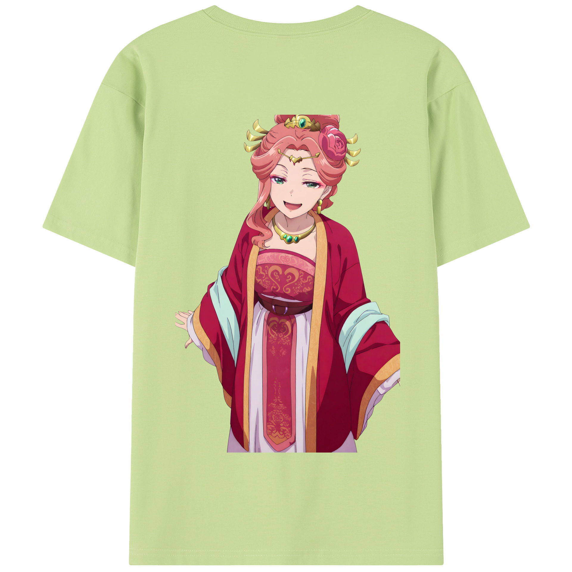 （画像用） 薬屋のひとりごと The Apothecary Diaries 綿100％半袖Tシャツ（背面プリント）